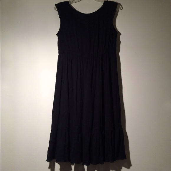 SLEEVELESS BLACK DRESS - Picture 2 of 7